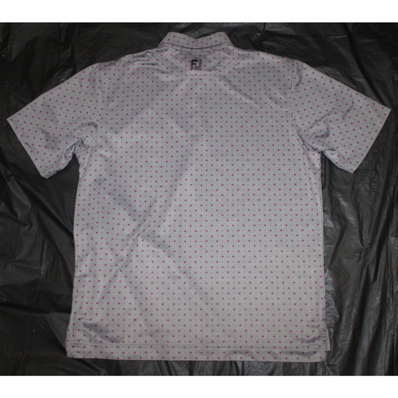 FootJoy Short Sleeve Golf Polo Shirt Size Large - Picture 3 of 6